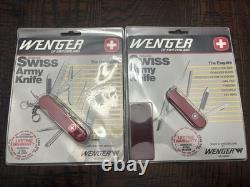 Wenger Swiss Army Knife Combo Handyman And Esquire Red