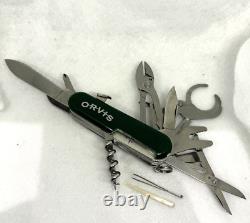 Wenger Swiss Army Knife Master Tool 13 Orvis Special Edition SHARP