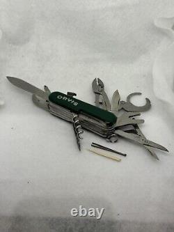 Wenger Swiss Army Knife Master Tool 13 Orvis Special Edition SHARP