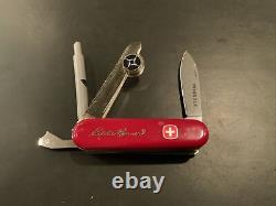Wenger Swiss Army Knife Red Whistle Eddie Bauer Very Clean