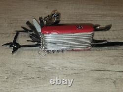 Wenger Swiss Army Knife Set Tool Chest Plus One Small Crack Very Nice