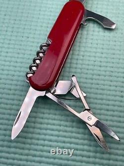 Wenger Swiss Army Knife Traveler 85mm withDog Leg Can Opener & Older Scissors