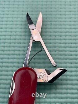 Wenger Swiss Army Knife Traveler 85mm withDog Leg Can Opener & Older Scissors