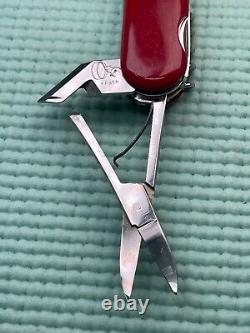 Wenger Swiss Army Knife Traveler 85mm withDog Leg Can Opener & Older Scissors