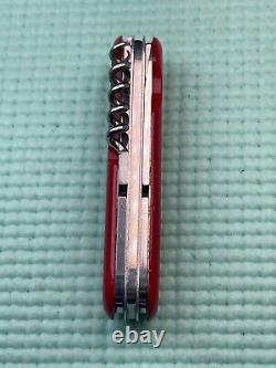 Wenger Swiss Army Knife Traveler 85mm withDog Leg Can Opener & Older Scissors