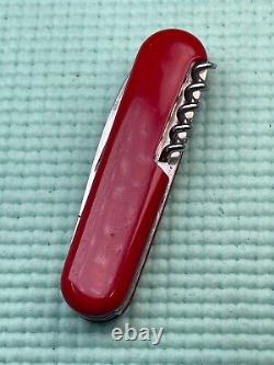 Wenger Swiss Army Knife Traveler 85mm withDog Leg Can Opener & Older Scissors