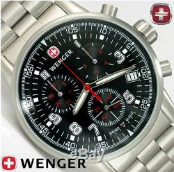 Wenger Swiss Army Knife XL Commando Chrono Watch 973 NEW, MSRP $400