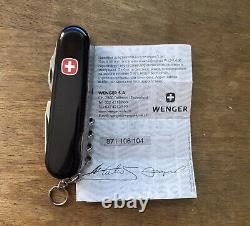 Wenger Swiss Army Knife classic black (very rare)