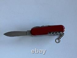 Wenger Swiss Army Pocket Knife Multi-Tool with Compass Large Red