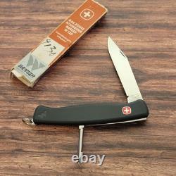 Wenger Swiss Army Timberline Lock Blade Pocket Knife Made In Switzerland 125mm