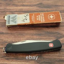 Wenger Swiss Army Timberline Lock Blade Pocket Knife Made In Switzerland 125mm