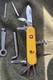 Wenger Swiss Rider Shredder 85mm Swiss Army Knife Yellow Rare