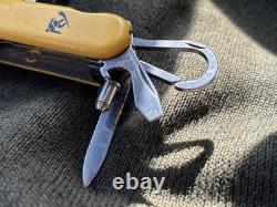 Wenger Swiss Rider Shredder 85mm Swiss Army Knife Yellow Rare