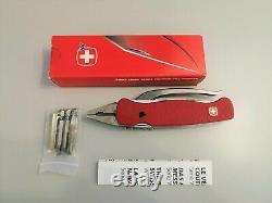 Wenger SwissGrip /WengerGrip Red + Bits + NIB Swiss Army Knife 1 76 01 61