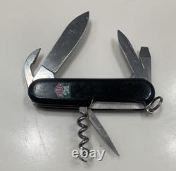Wenger TAG HEUER Swiss Army Knife Black Rare And Collectible VG Condition