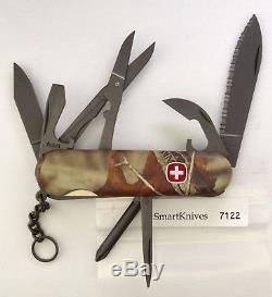 Wenger Teton Serrated Swiss Army knife (camo)- retired, new in box #7122