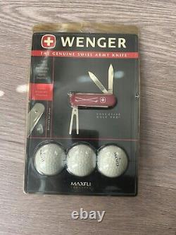 Wenger The Genuine Swiss Army Knife And Golfball Set