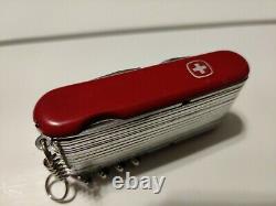 Wenger ToolChest Plus 10 Layer Swiss Army Folding Pocket Knife Red, Multi-Tool