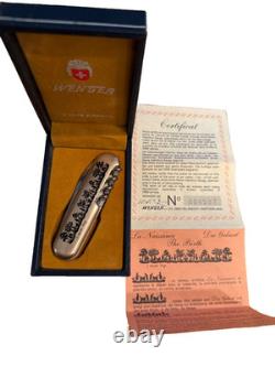 Wenger Vallotton-Saugy Swiss Army Knife