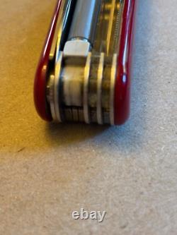 Wenger WHISTLE Eddie Bauer swiss army knife with leather case super rare