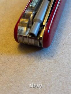 Wenger WHISTLE Eddie Bauer swiss army knife with leather case super rare