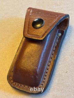 Wenger WHISTLE Eddie Bauer swiss army knife with leather case super rare