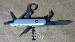 Wenger Zino Delemont CIGAR CUTTER Swiss Army Pocket Knife Multi Tool PLATINUM