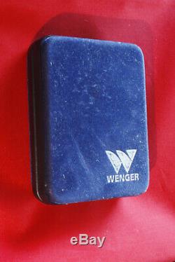 Wenger now Victorinox Swiss Army Knife rare Metal Cigar Cutter
