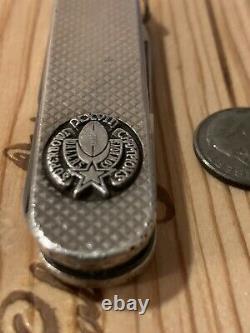 Wenger squire Silver knife Rare! Swiss Army