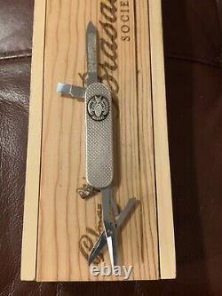 Wenger squire Silver knife Rare! Swiss Army