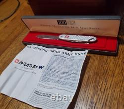 Wenger the genuine 100th Anniversary SWISS ARMY KNIFE 92 in case with papers
