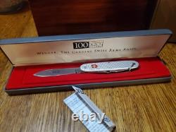 Wenger the genuine 100th Anniversary SWISS ARMY KNIFE 92 in case with papers