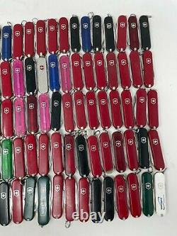 Wholesale Lot of 140 Victorinox Wenger Swiss Army Knife Small Pocket Knives