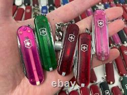 Wholesale Lot of 140 Victorinox Wenger Swiss Army Knife Small Pocket Knives