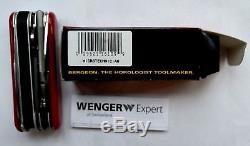 Wow! Vintage Rare Wenger Swiss Army Knife Bergeon Microtechnician Minathor New