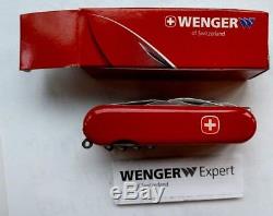 Wow! Vintage Rare Wenger Swiss Army Knife Bergeon Microtechnician Minathor New